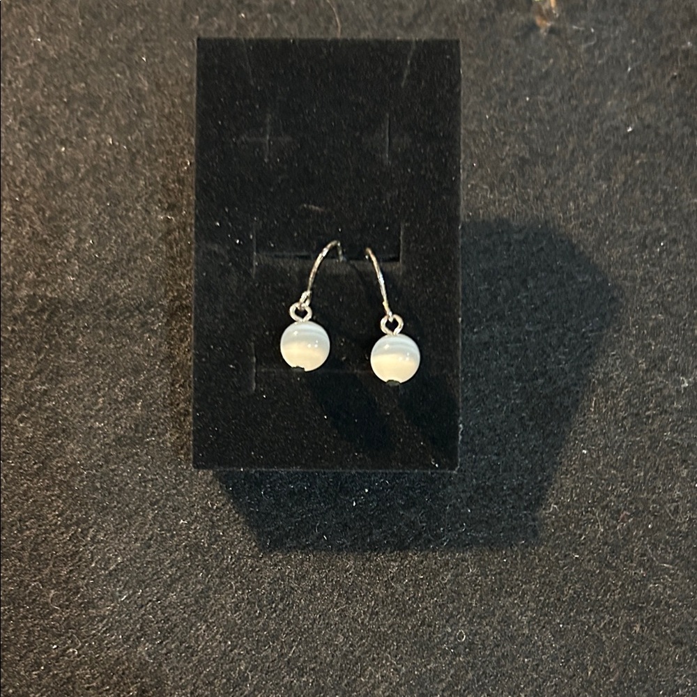 Elegant Silver Drop Earrings